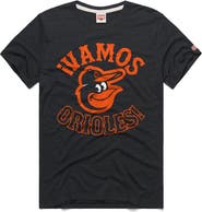 Homage Men's Homage Charcoal Baltimore Orioles Vamos Tri-Blend T-Shirt