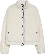 Moncler Mixed Media Fleece Zip Cardigan