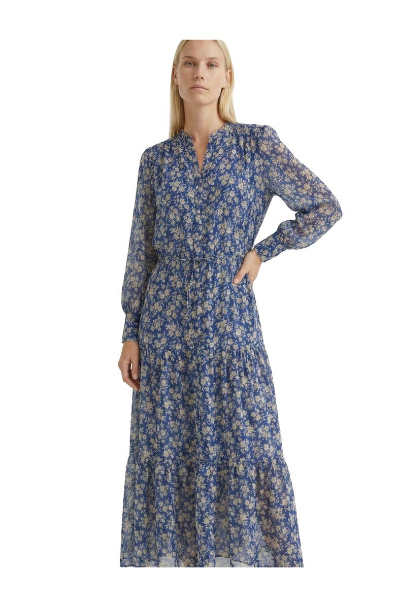 GERARD DAREL Ruvia Floral Printed Dress, Alternate, color, Ink