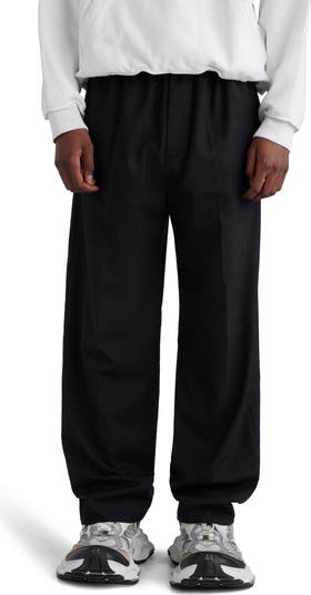 Elastic Waist Wool Ripstop Pants