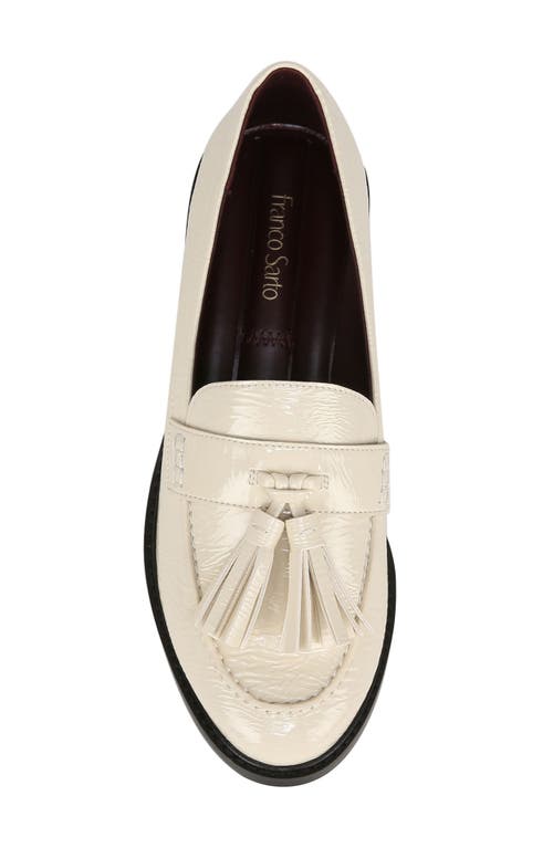 Franco Sarto Carolyn Low Tassel Loafer In Neutral