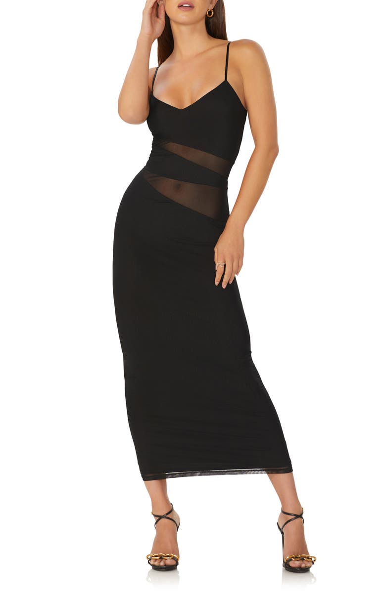 AFRM Benassi Midi Dress, Main, color, 