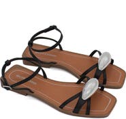 Bottero Botfisher Studded Ankle Strap Sandal