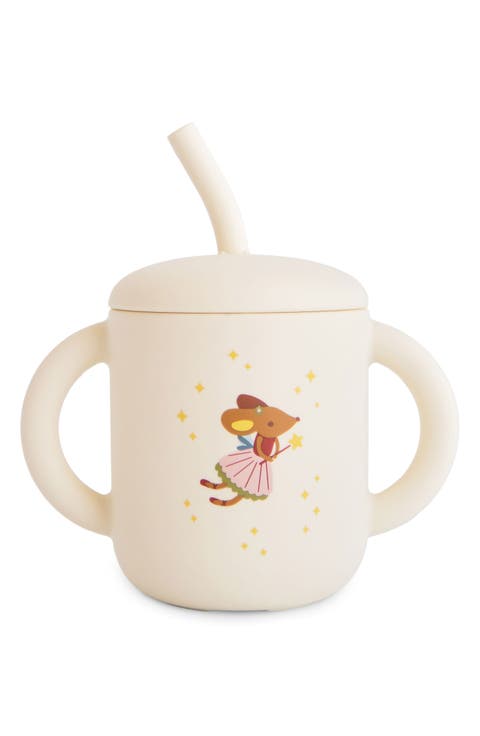 Silicone Training Cup & Straw