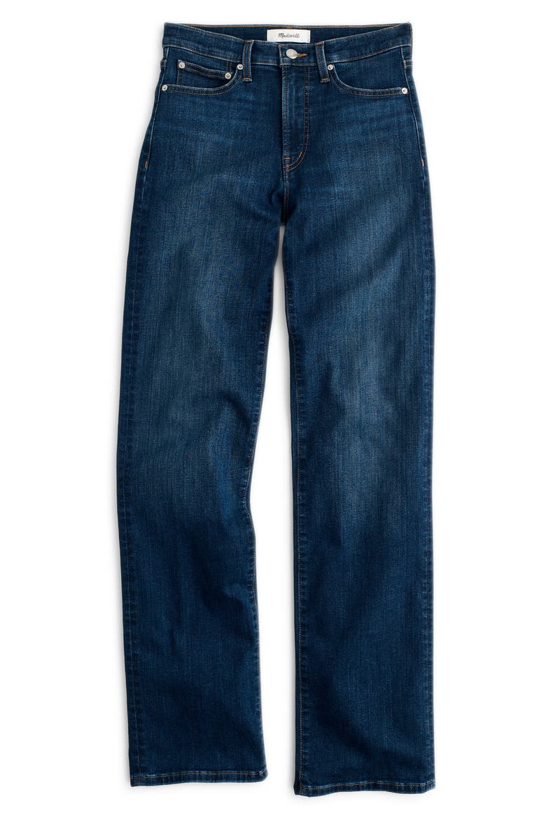 The Straight Super Stretch Jeans, Alternate, color, DEEP OCEAN WASH