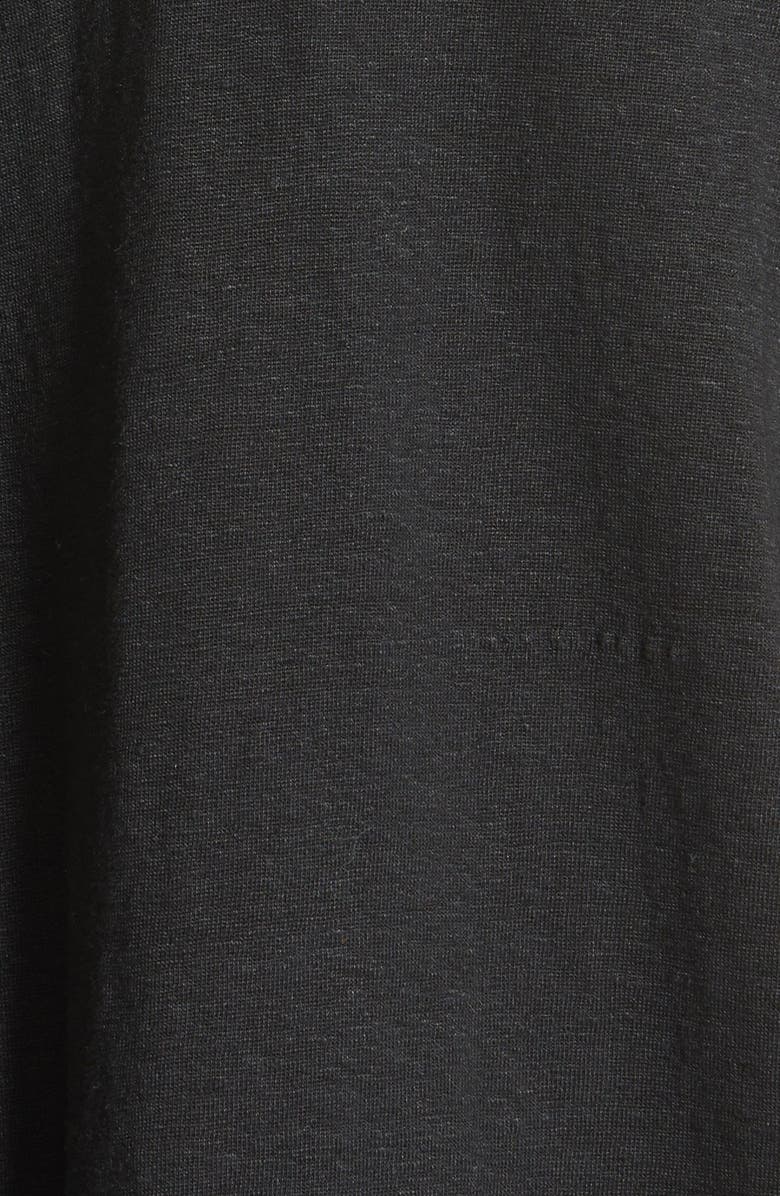 Eileen Fisher Bateau Neck Organic Linen High/Low Top, Alternate, color,