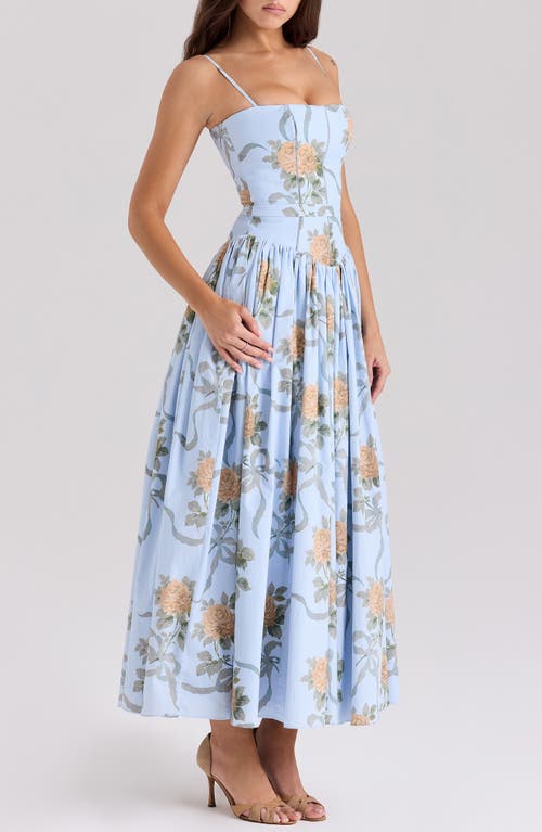 House Of Cb Ysabella Floral Maxi Sundress