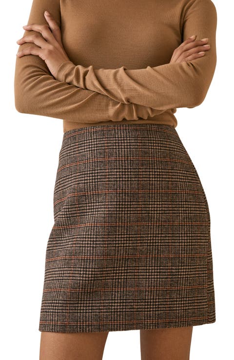 Heritage Check Pelmet Skirt