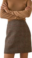 Nobody's Child Heritage Check Pelmet Skirt