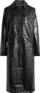 Mistress Rocks Faux Leather Trench Coat