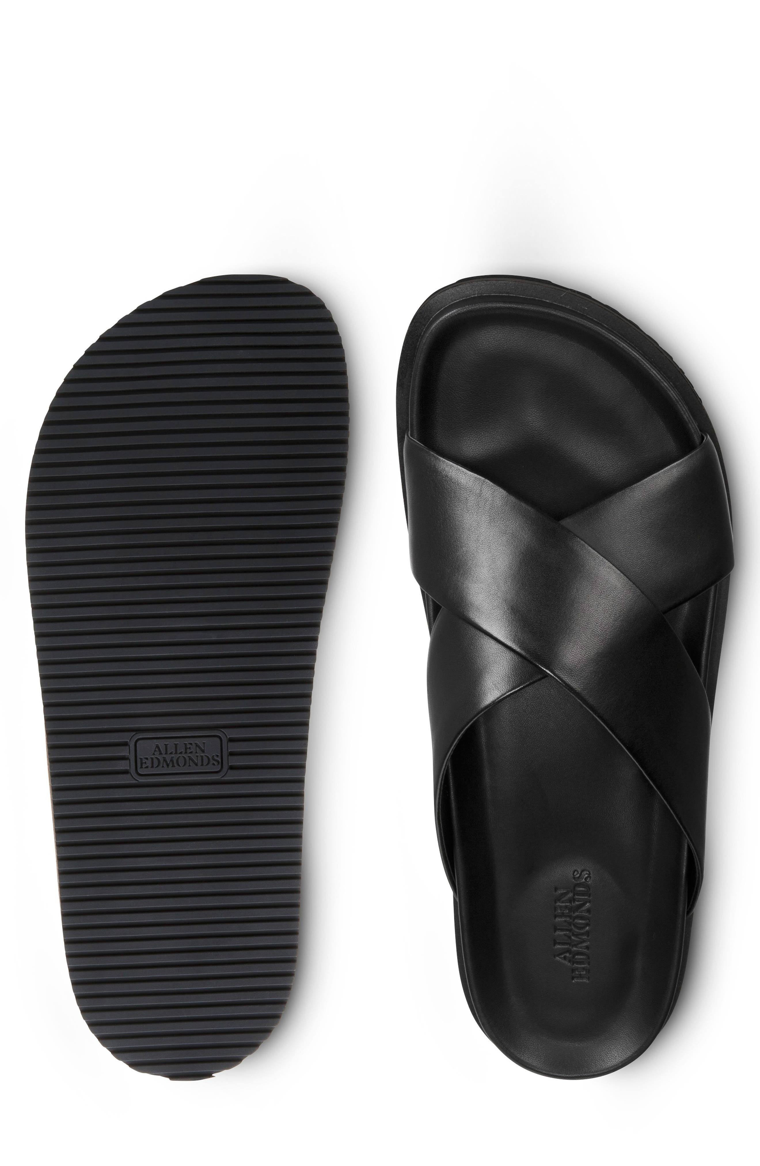 Allen Edmonds Del Mar Leather Slide Sandal (Men) | Nordstromrack display picture 3