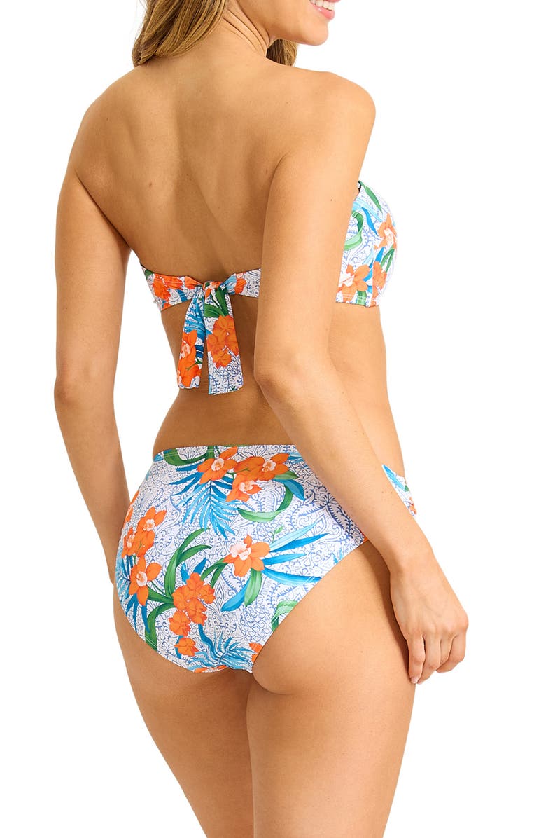Tommy Bahama Tropical Twist Bandeau Bikini Top, Alternate, color, 