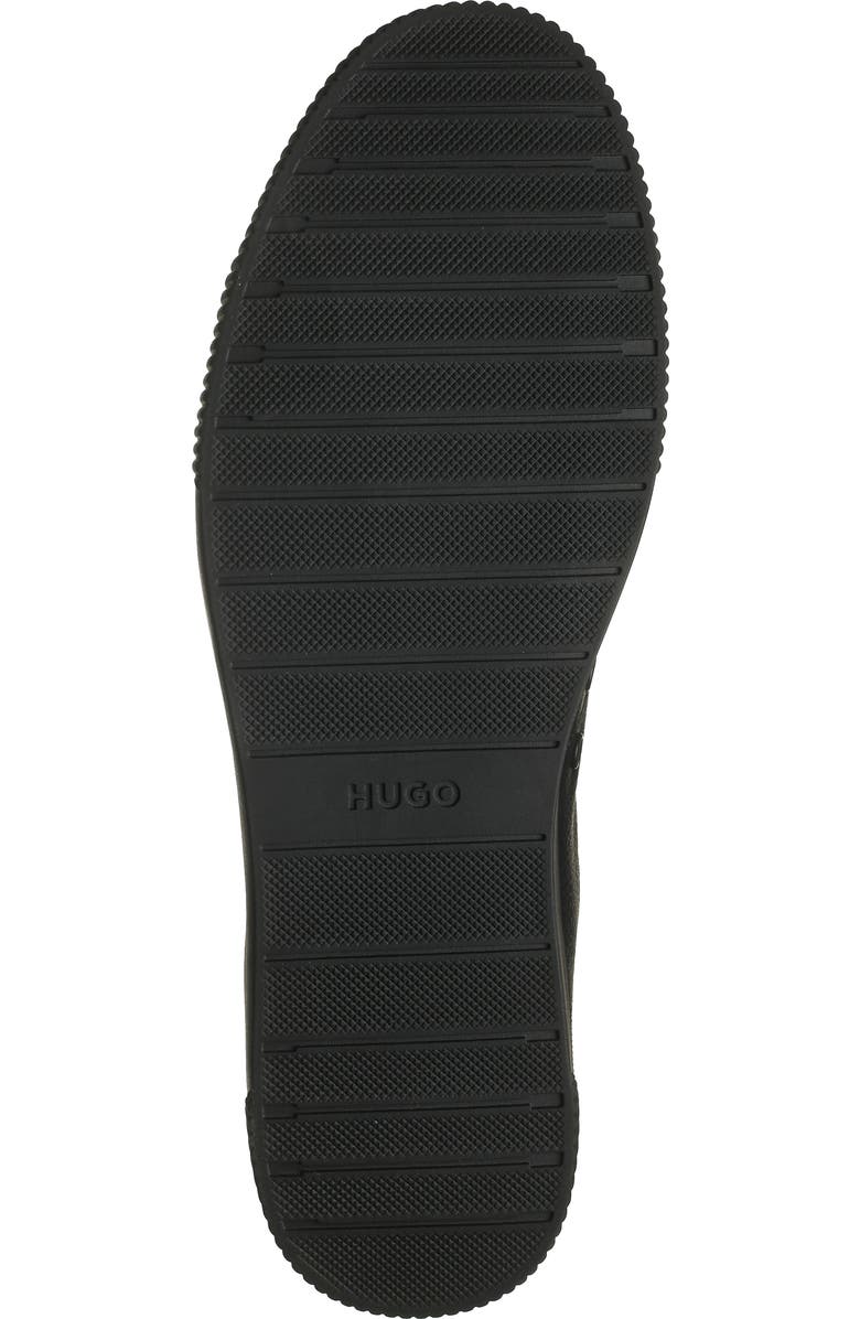 BOSS Zero Pebbled Leather Low Top Sneaker, Alternate, color,