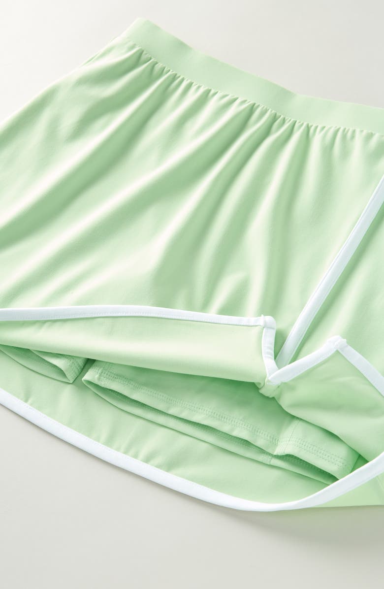 Recess Pickleball x Zella Kids' Cross Court Skort, Alternate, color, Green Verde