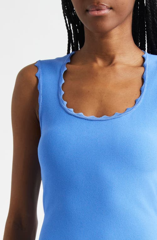 Shop Emporio Armani Stretch Milano Body-con Dress In Periwinkle