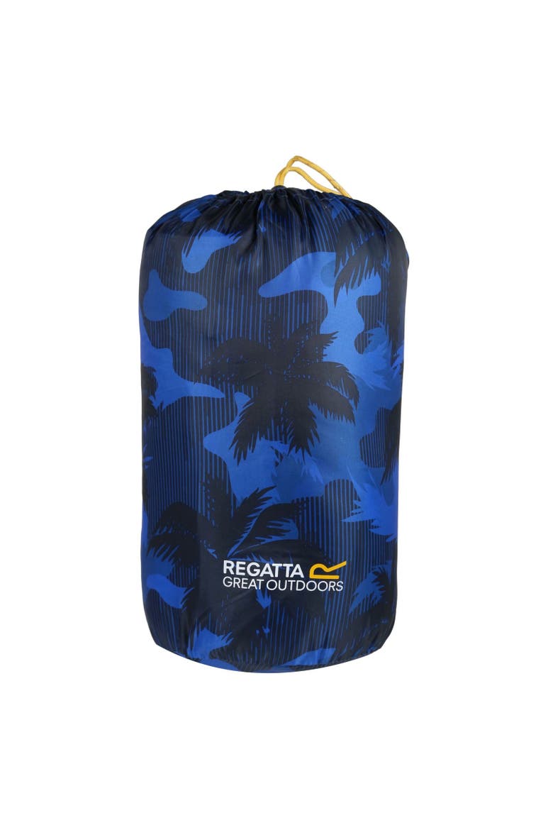 Great Outdoors Kids Maui 2 Season Sleeping Bag, Alternate, color, Oxford Blue and Palm Tree