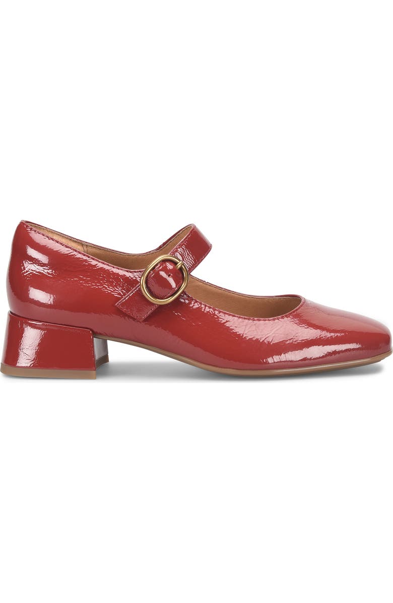 Söfft Laura Mary Jane Pump, Alternate, color, Red Patent