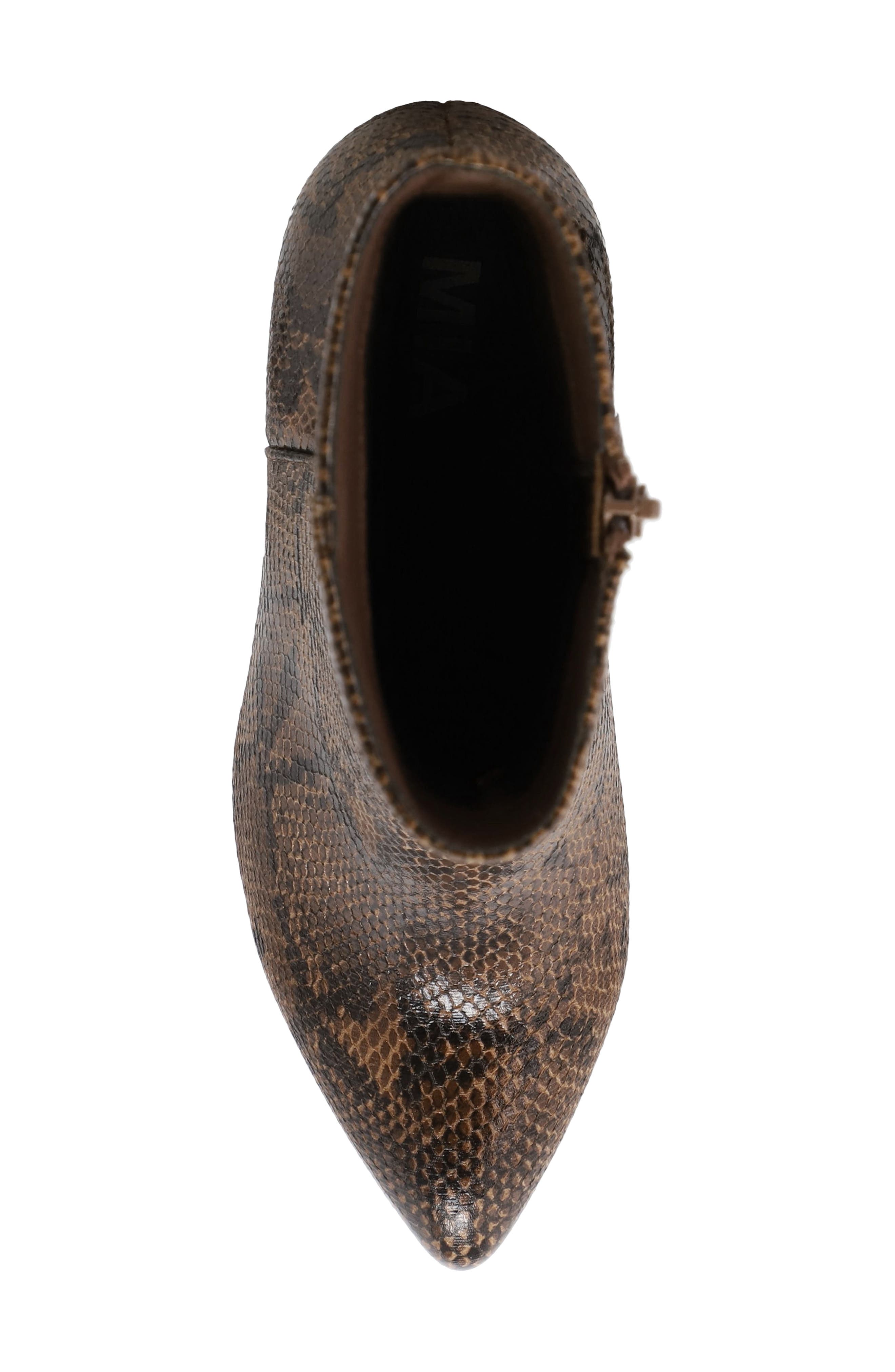 Ediva Pointed Toe Bootie, Alternate, color, BROWN