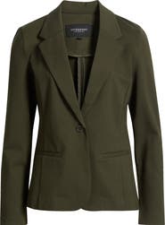 Liverpool Los Angeles Liverpool Fitted Knit Blazer