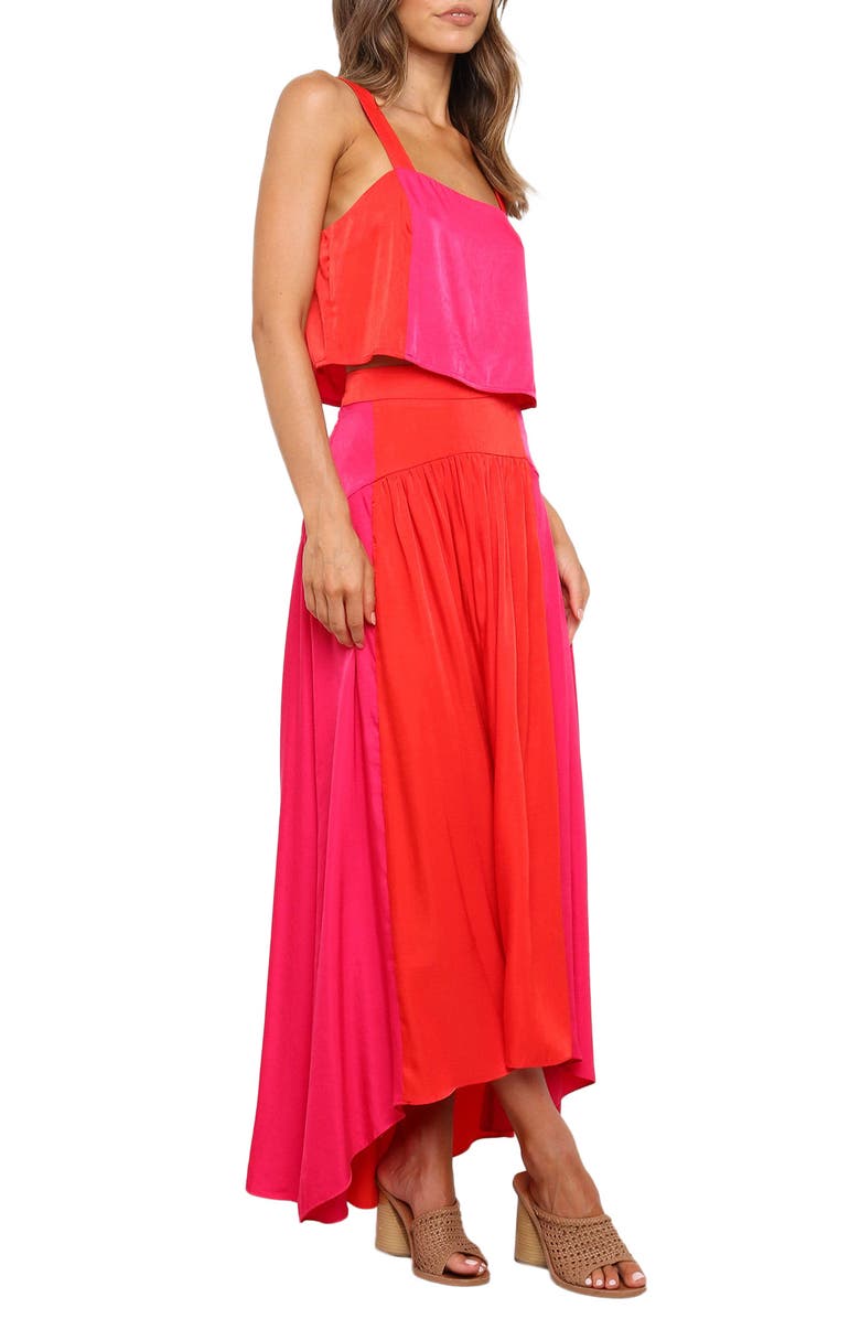 Strapless Wide Leg Jumpsuit