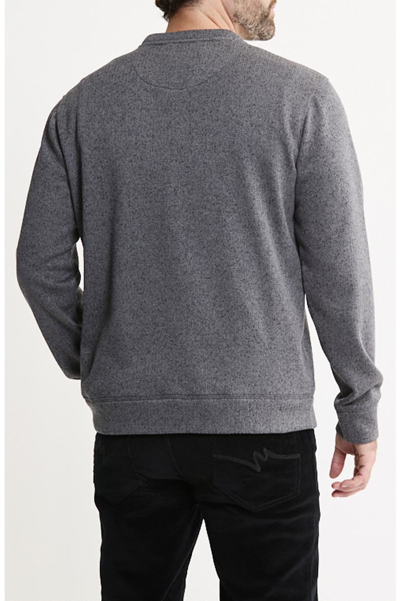 Sweater Fleece Crewneck, Alternate, color, GREY FLEECE