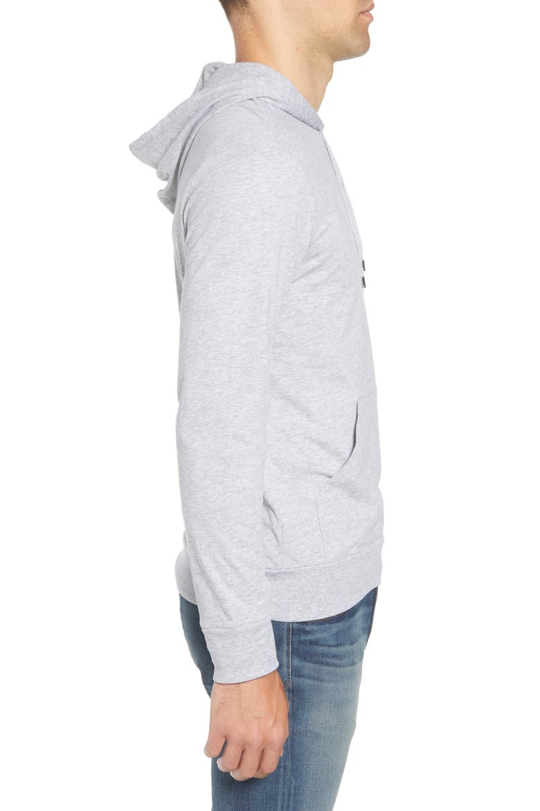 Pullover Hoodie, Alternate, color, SILVER CHINE