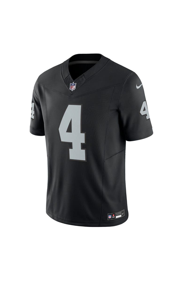 Nike Men's Nike Derek Carr Black Las Vegas Raiders Vapor F.U.S.E. Limited Jersey, Alternate, color, 