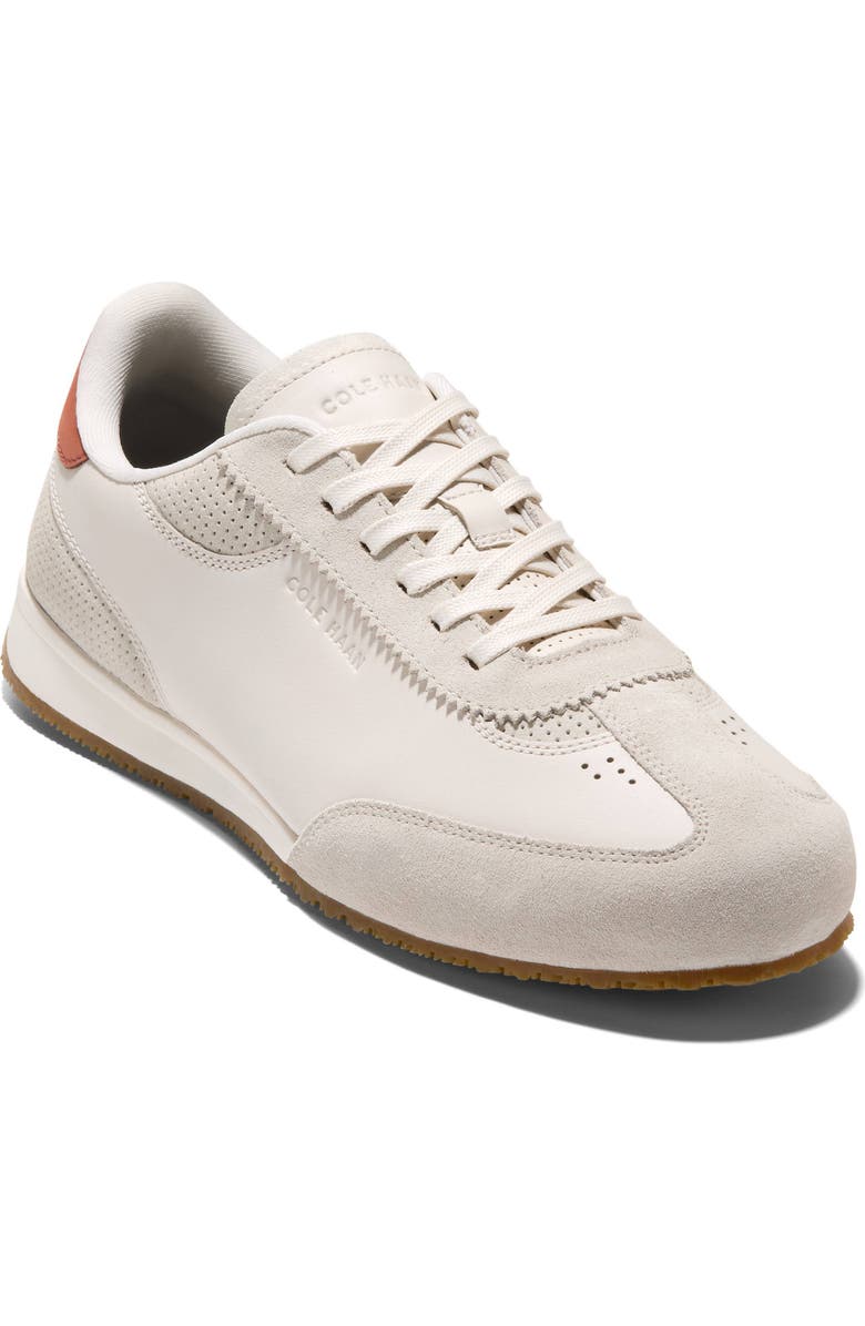 Cole Haan Grand Crosscourt Slimstride Sneaker, Main, color, Silver Birch/ Redwood/ Ivory