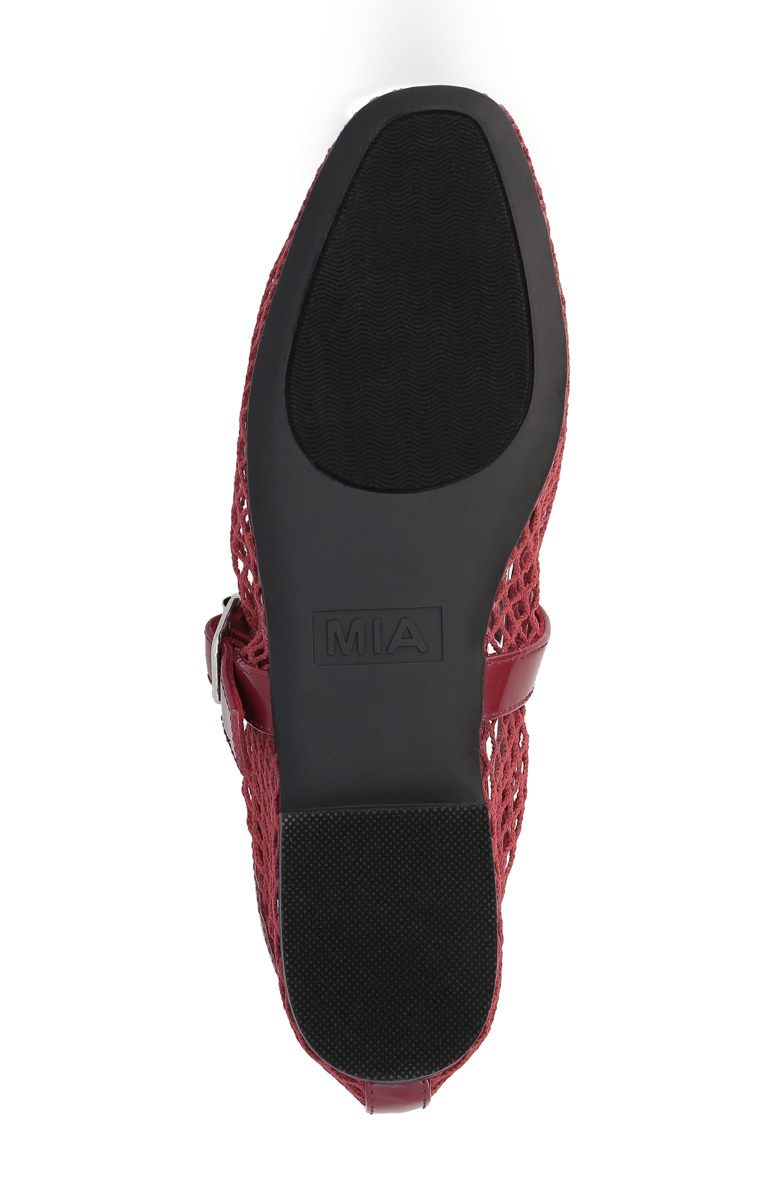 MIA Rayza Woven Mary Jane Flat, Alternate, color, Red