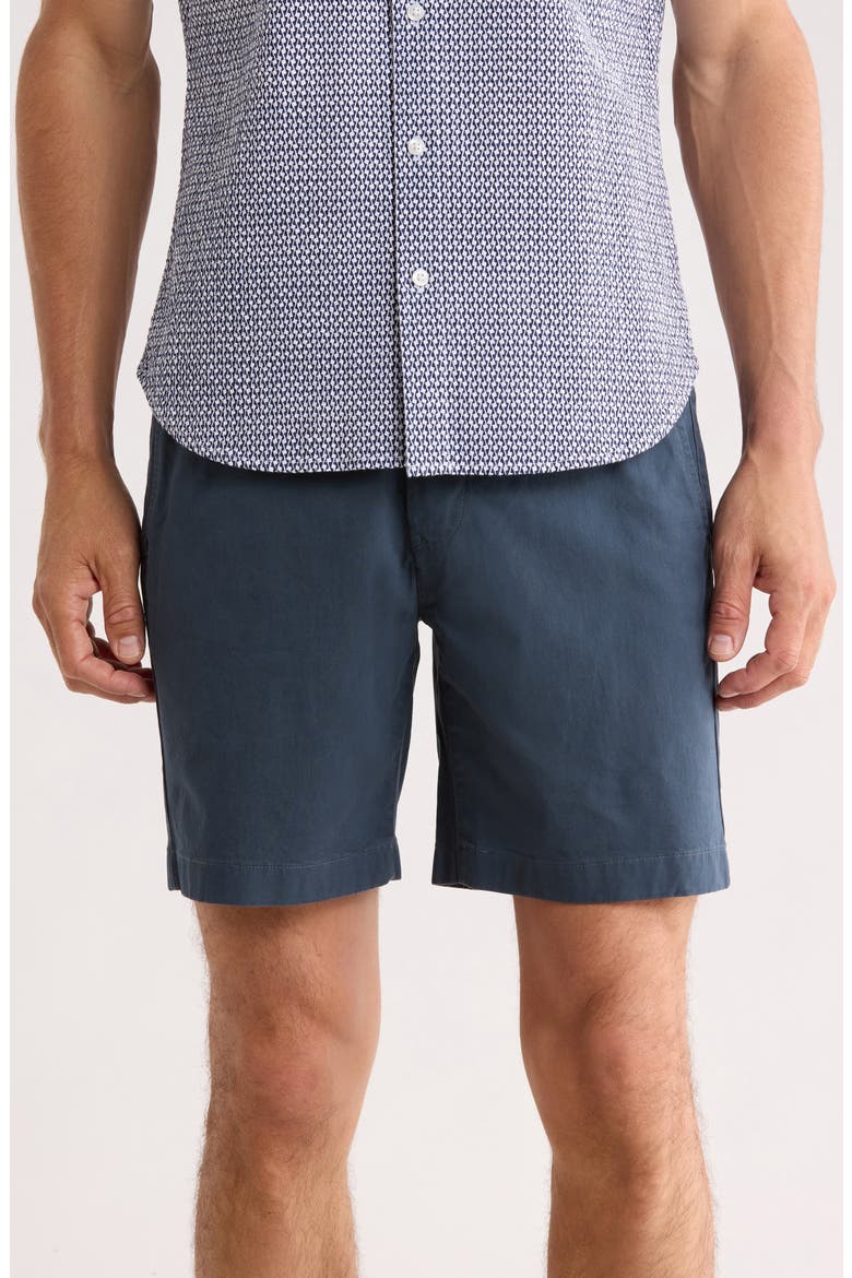 Straight Leg Shorts, Main, color, NAVY