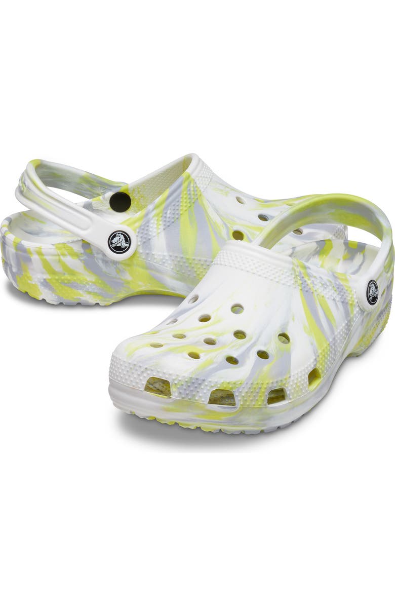 CROCS Classic Marble Clog, Alternate, color,