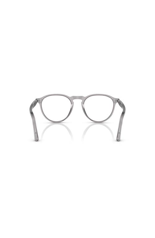 Persol 49mm Phantos Optical Glasses In Gray
