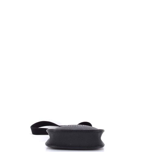 Pre-owned Hermes  Hermes Evelyne Bag Gen Iii Clemence Tpm In Black