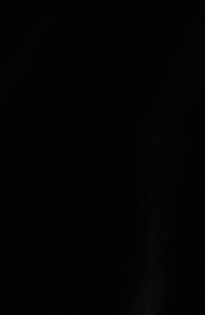 McQueen Soho Embroidered Velveteen Bomber Jacket, Alternate, color, Black