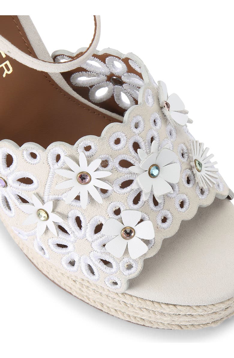 Kurt Geiger London Floral Platform Sandal, Alternate, color,