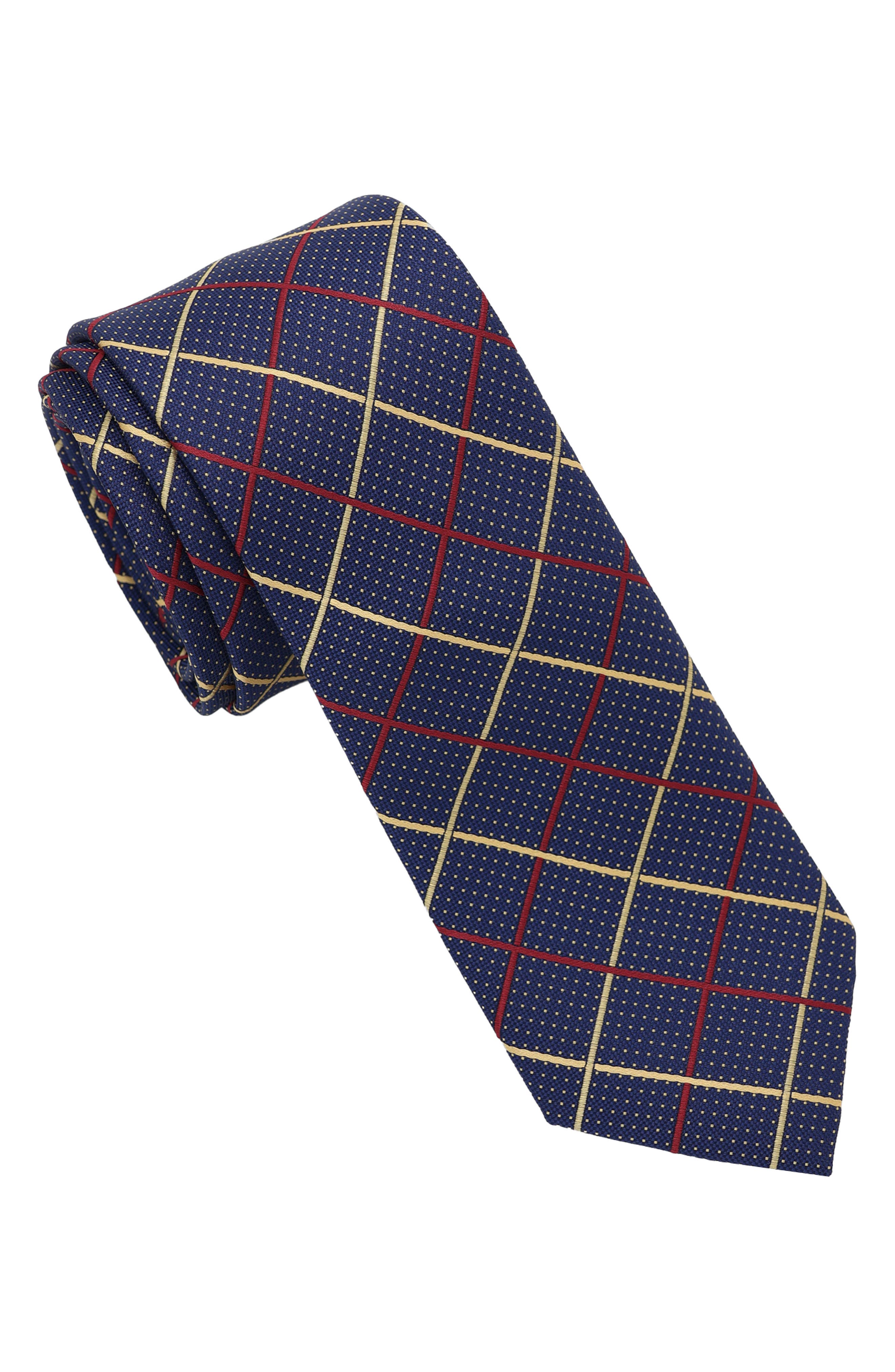 Ben Sherman Check Diamond Tie