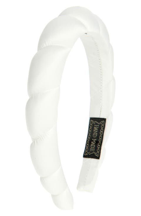 Padded Satin Headband
