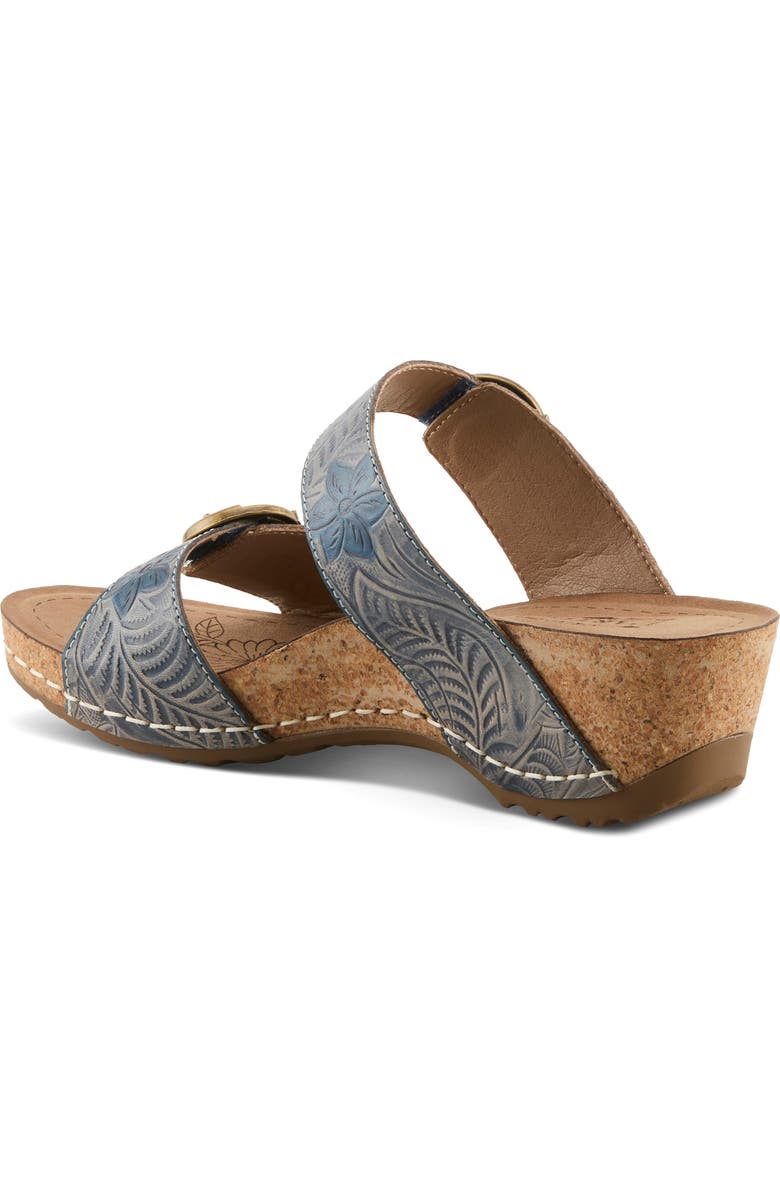 L'Artiste by Spring Step The Brassring Platform Wedge Sandal, Alternate, color,