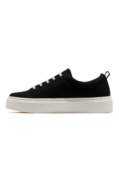 Abeo Jumpstreet Bungee Sneaker In Black Canvas - Metatarsal