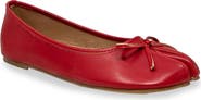 CHASE AND CHLOE Saphira Split Toe Ballet Flat