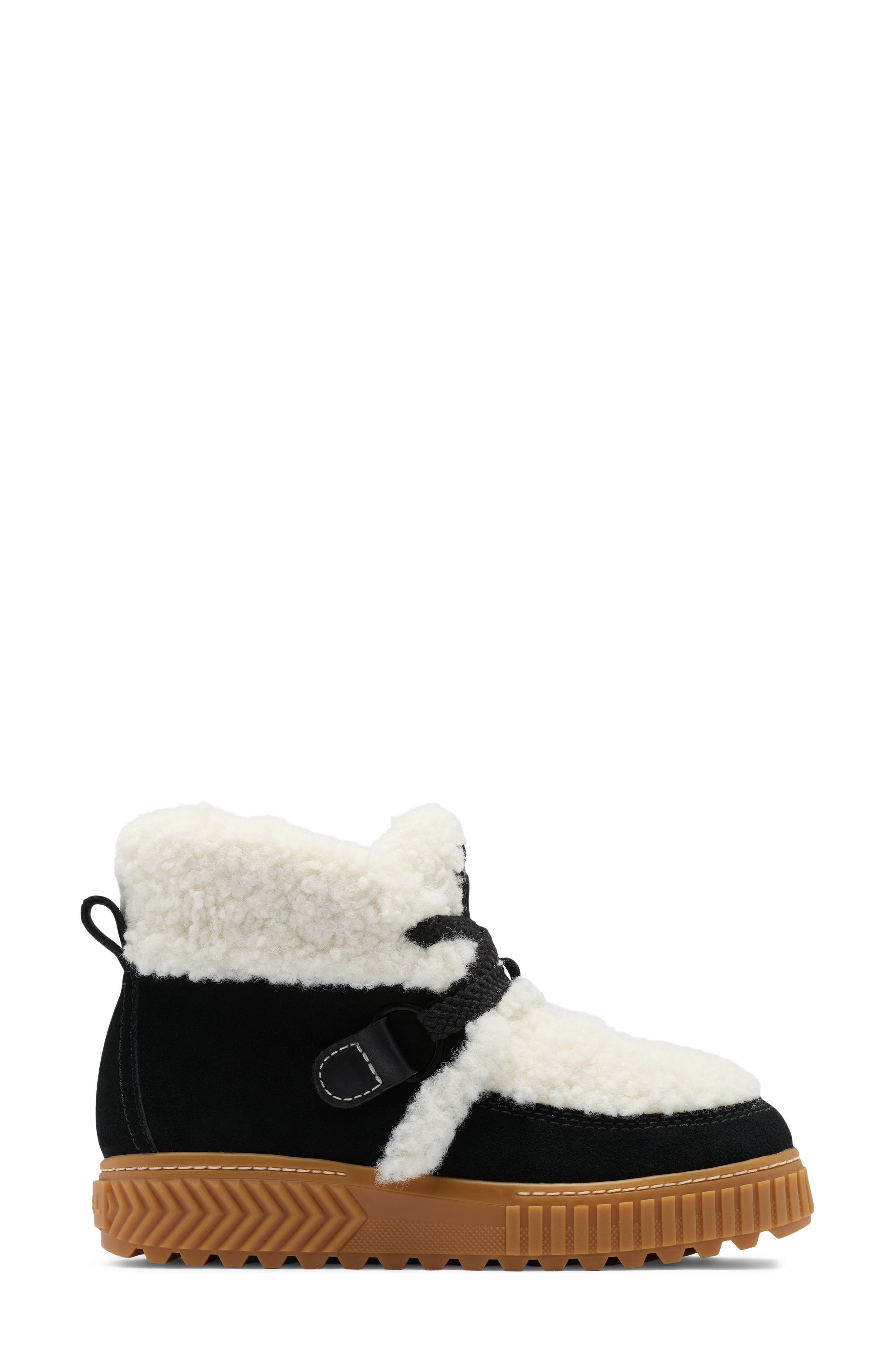 Ona Ave Alpine Snowcap Waterproof Boot, Alternate, color, BLACK/ NATURAL