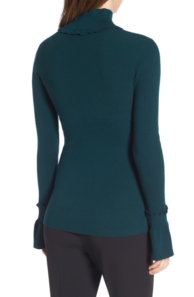 Lewit Ruffle Detail Pullover, Alternate, color, 