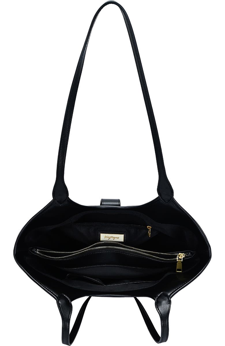 Miztique Hardware Detail Tote, Alternate, color, Black