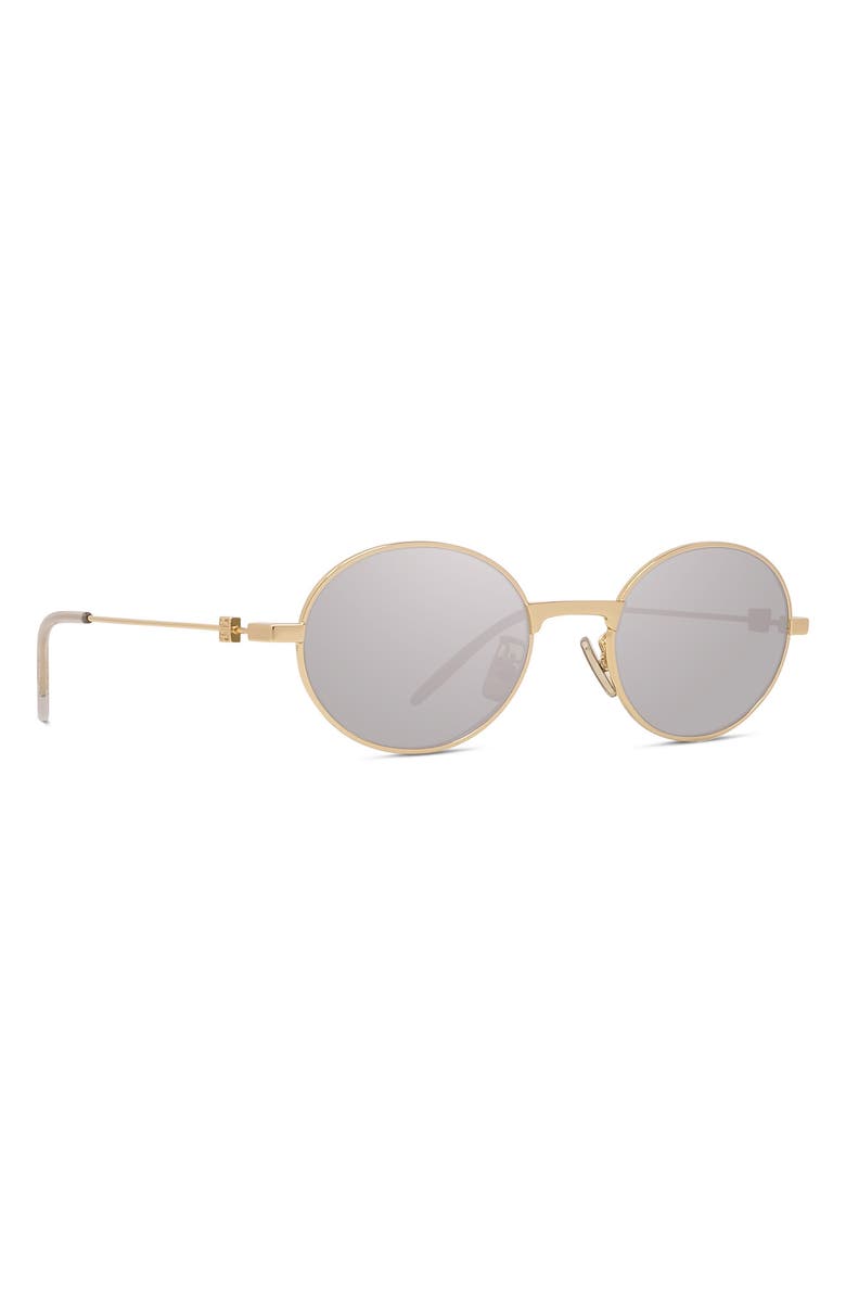 Givenchy GV Speed 51mm Phantos Sunglasses, Alternate, color, Shiny Endura Gold / Smoke