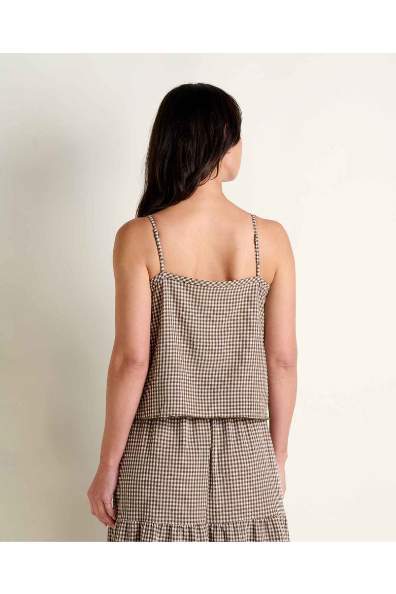 Sunkissed Strappy Tank, Alternate, color, Almond Pattern Texture