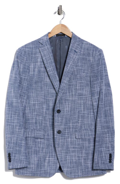 John Varvatos Star Usa Screeweave Knit Sport Coat In Blue