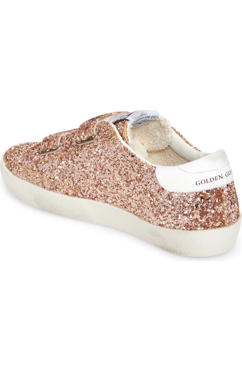 Golden Goose Kids' Old School Glitter Sneaker, Alternate, color,