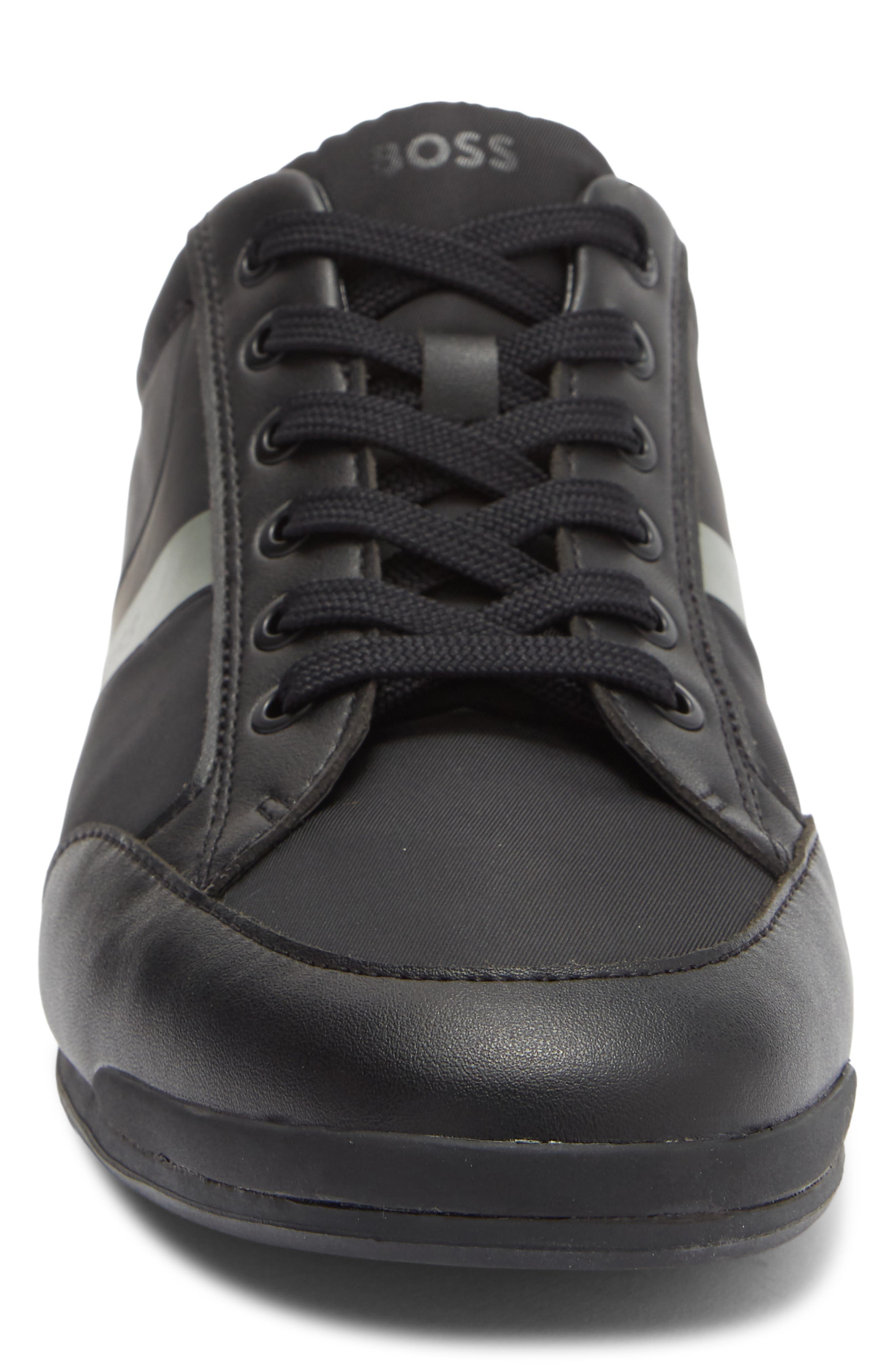 BOSS Saturn Sneaker, Alternate, color, Black