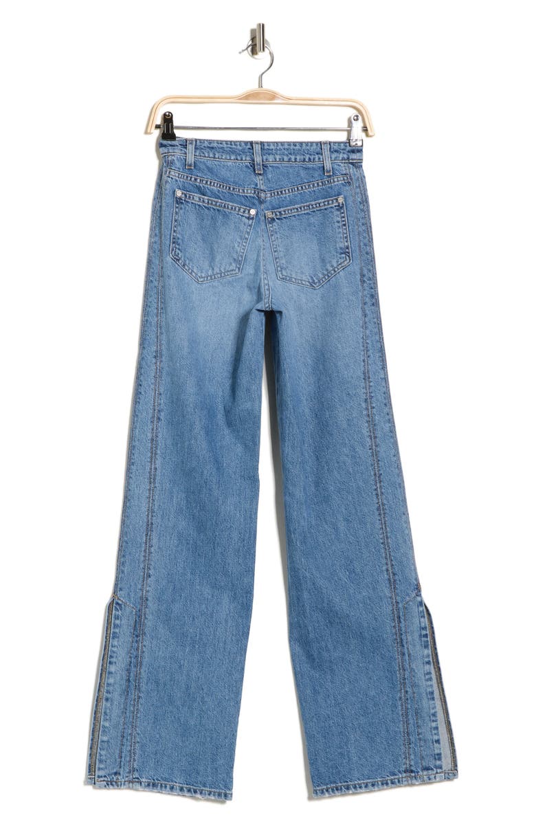 TWP Tangled Up in Blue Flare Leg Jeans, Alternate, color, Vintage Wash