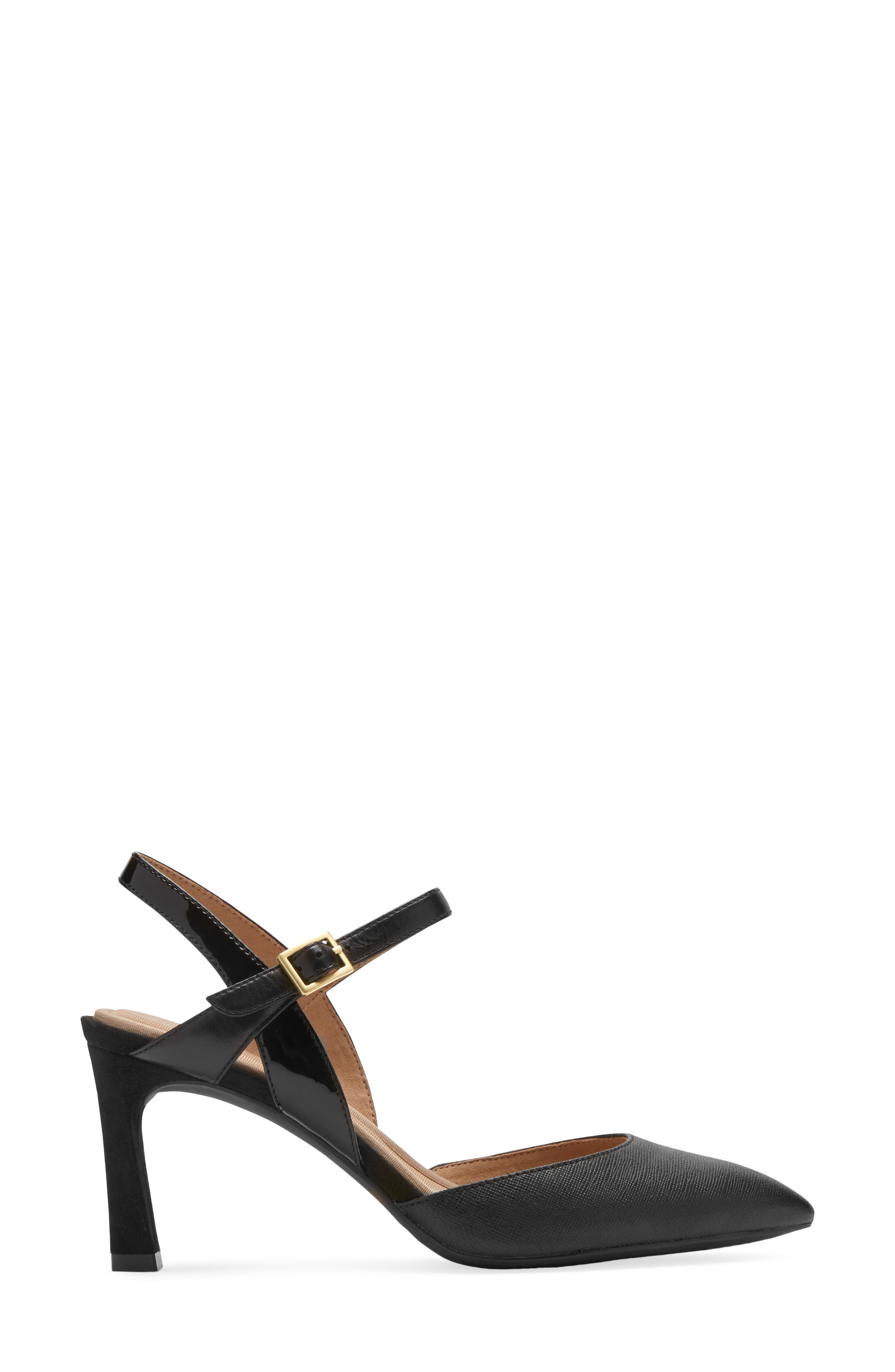 Sheehan Pump, Alternate, color, BLACK LEATHER
